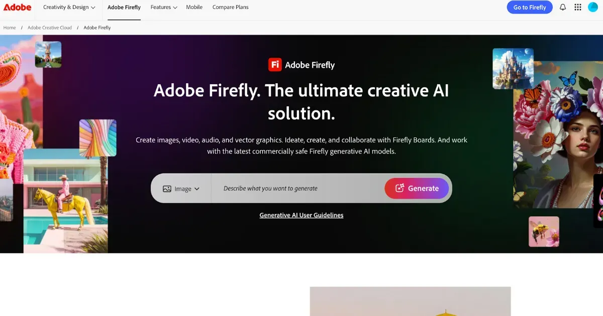 adobe firefly ai image to video