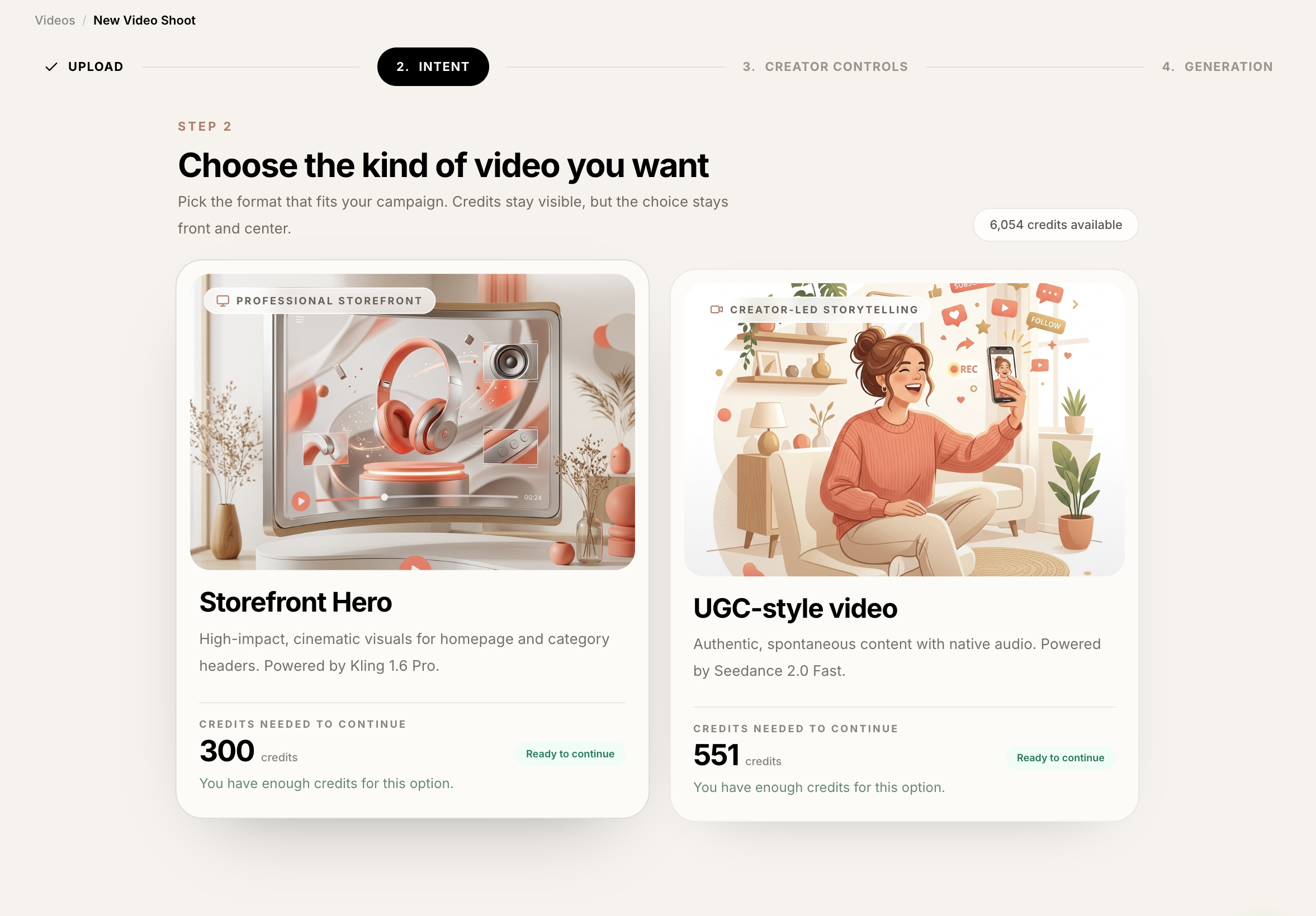 AI image to video — a still product photo animated into a motion ad
