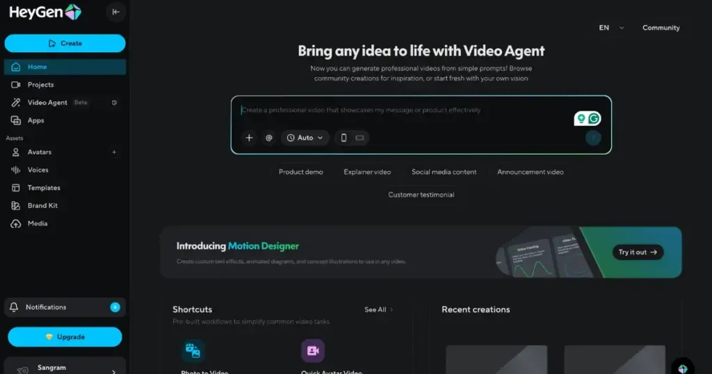 heygen video generator