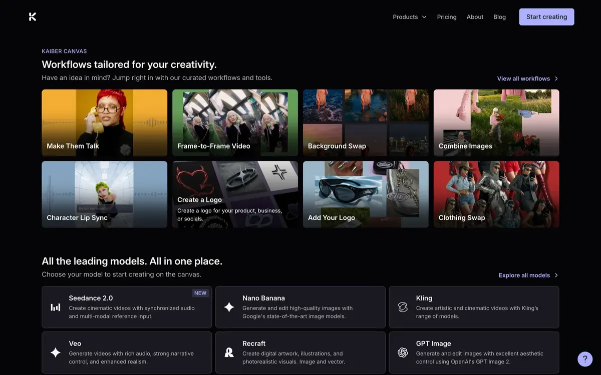 Kaiber stylized, music-driven AI video generator, a Sora alternative tested in 2026